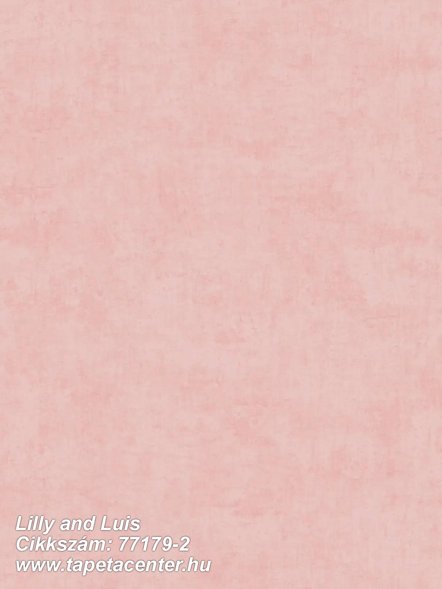 Egyszínű,pink-rózsaszín,gyengén mosható,vlies tapéta 